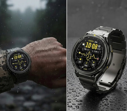 Išmanusis laikrodis Cubot GT5 vyriškas GPS atsparus vandeniui meniu LT Bluetooth skambučiai AMOLED sportinis