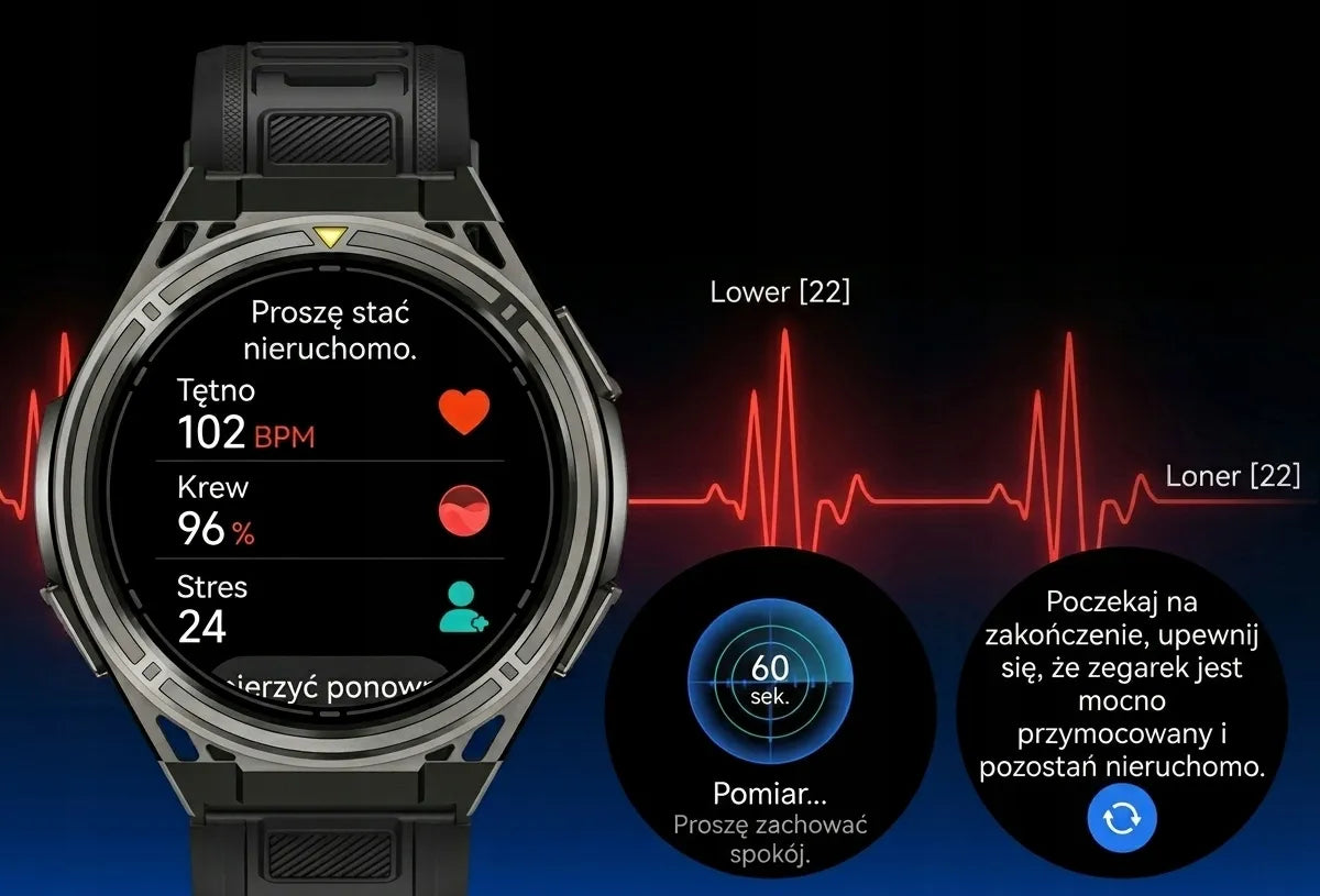 Išmanusis laikrodis Cubot GT5 vyriškas GPS atsparus vandeniui meniu LT Bluetooth skambučiai AMOLED sportinis