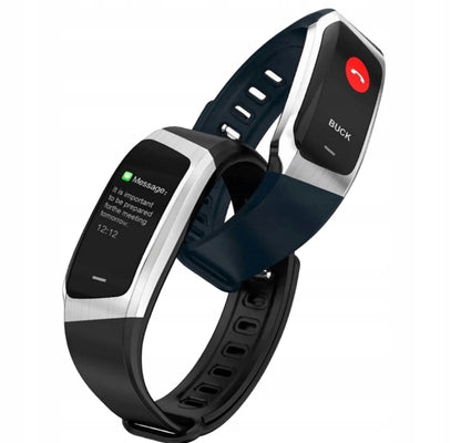 Išmanusis laikrodis DIAWAY E18 AMOLED sportinis, juodas, lietuviškas meniu