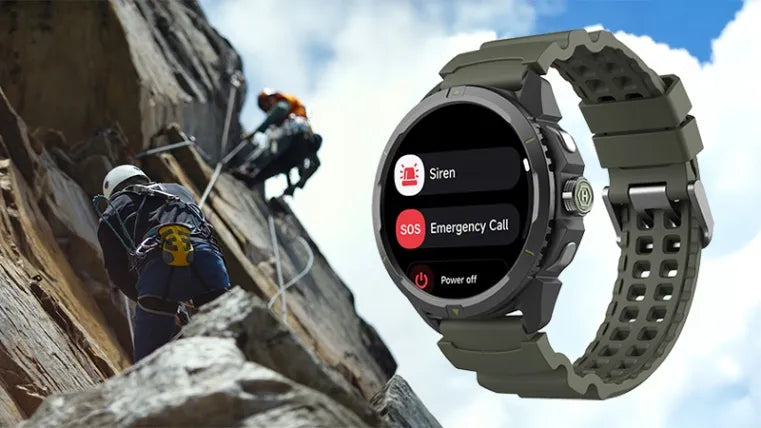 Išmanusis laikrodis Hammer Watch 2 Military Edition, GPS, AMOLED, atsparumas vandeniui 5 ATM