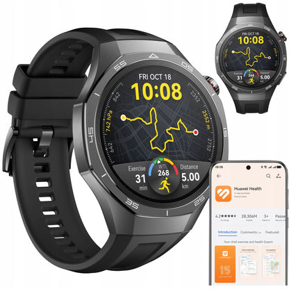 Išmanusis laikrodis HUAWEI WATCH GT 5 Pro juodos spalvos 46 mm
