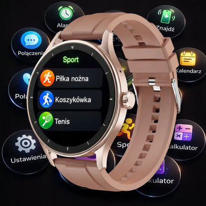 Išmanusis laikrodis Smart-Trend LunaWatch su lietuvišku meniu, skambučiais ir sporto funkcijomis