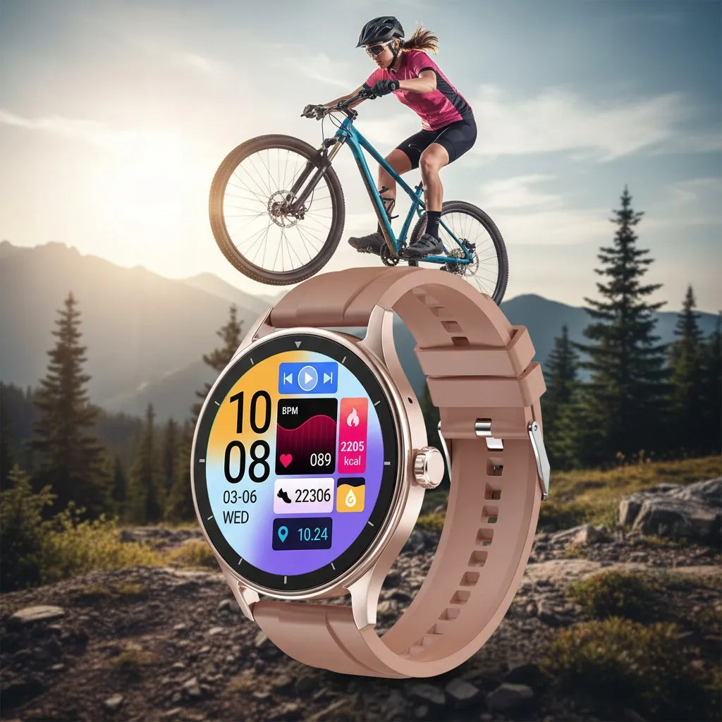Išmanusis laikrodis Smart-Trend LunaWatch su lietuvišku meniu, skambučiais ir sporto funkcijomis