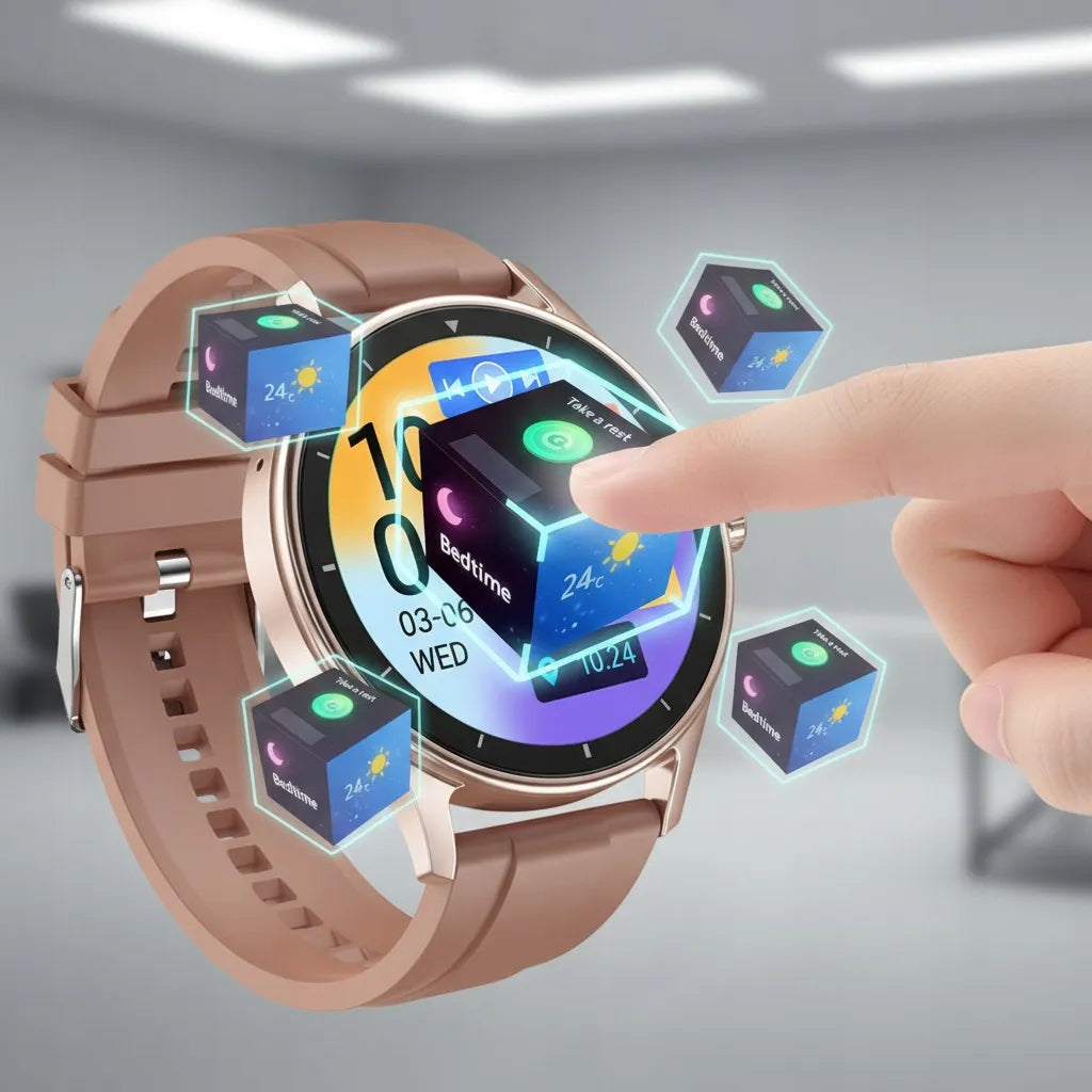 Išmanusis laikrodis Smart-Trend LunaWatch su lietuvišku meniu, skambučiais ir sporto funkcijomis