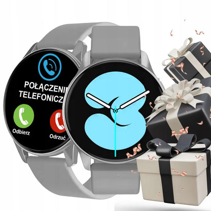 Išmanusis laikrodis Smart-Trend PRO T29, moteriškas, sportinis, su skambučių funkcija, sidabrinis