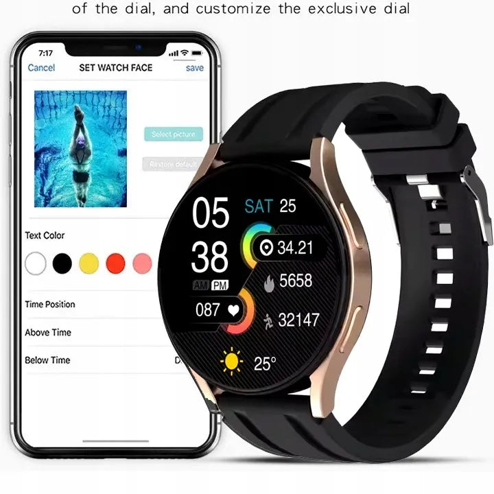 Išmanusis laikrodis Smart-Trend SMARTWATCH GT LIMITED su 2 dirželiais