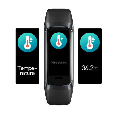 Išmanusis laikrodis Smart-Trend sportinis, AMOLED, pulso matuoklis, lenkiškas meniu, temperatūra