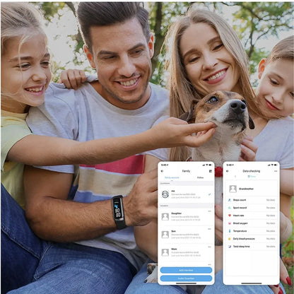 Išmanusis laikrodis Smart-Trend sportinis, AMOLED, pulso matuoklis, lenkiškas meniu, temperatūra