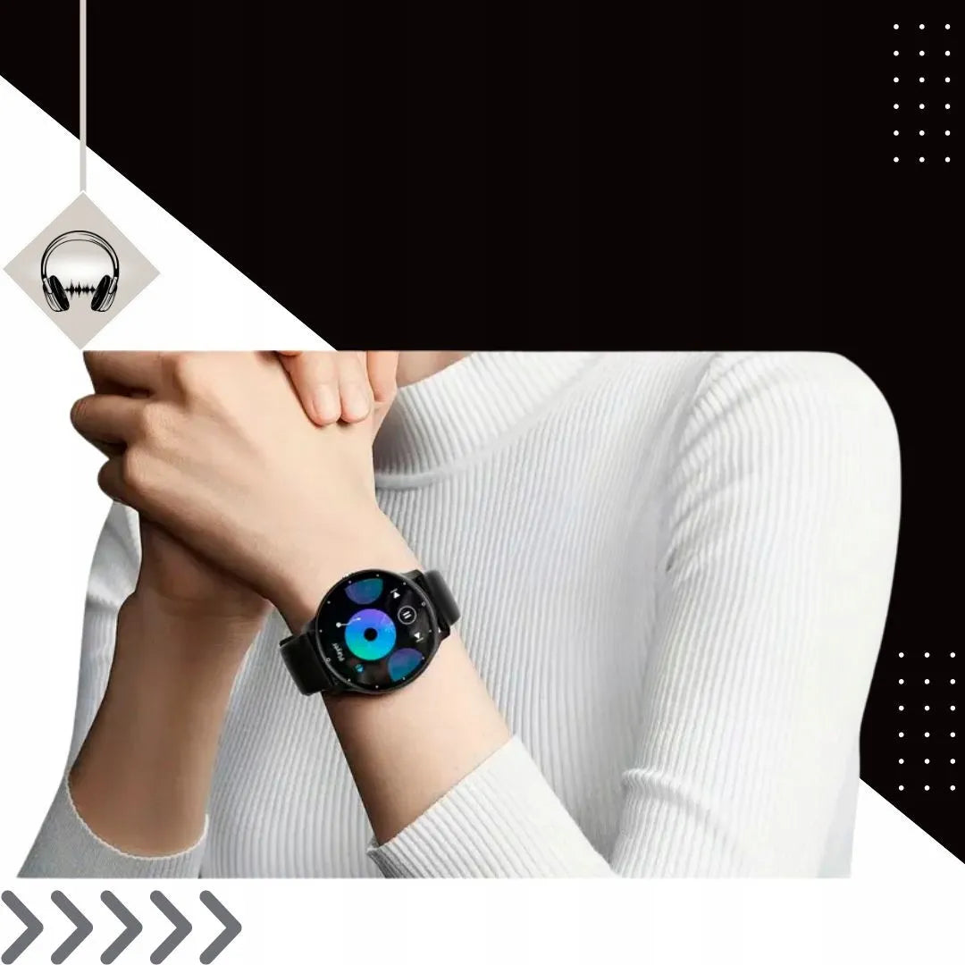 Išmanusis laikrodis Smart-Trend ST-29 su „Bluetooth“ skambučiais, rožinis