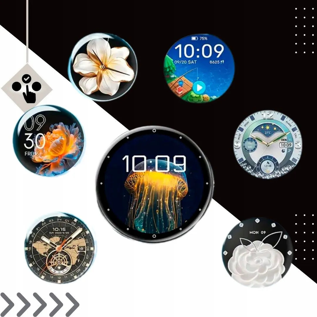 Išmanusis laikrodis Smart-Trend ST-29 su „Bluetooth“ skambučiais, rožinis
