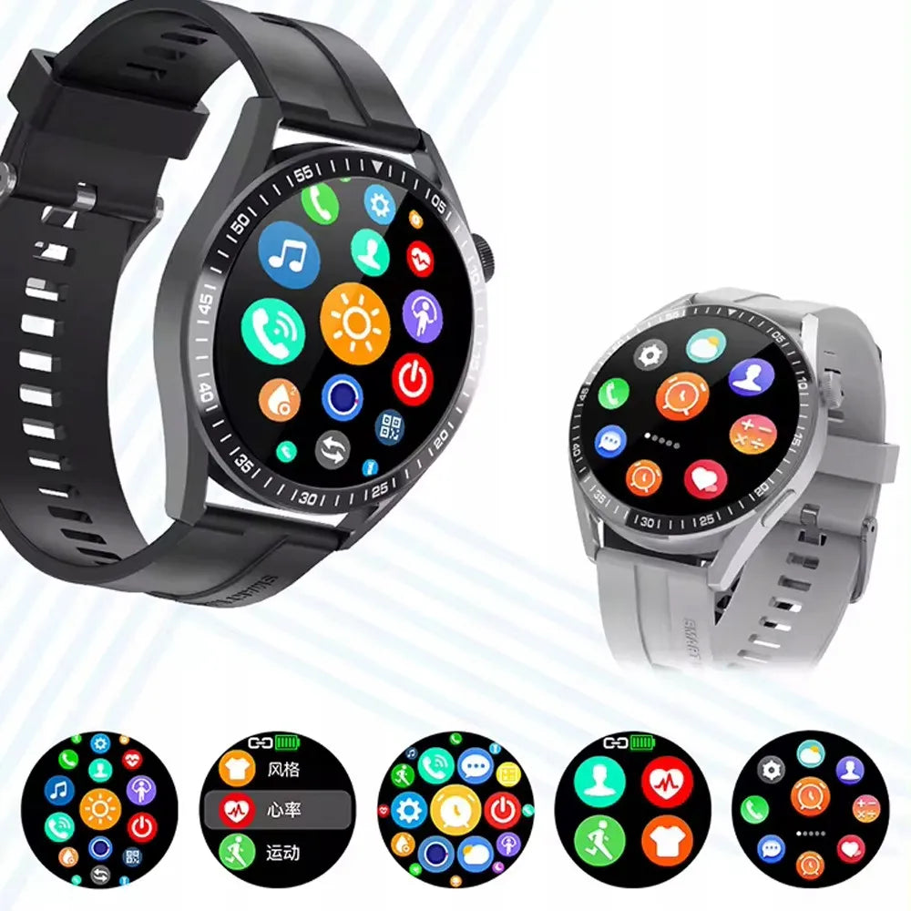 Išmanusis laikrodis Smart-Trend su lietuvišku meniu, skambučiais ir 2 dirželiais