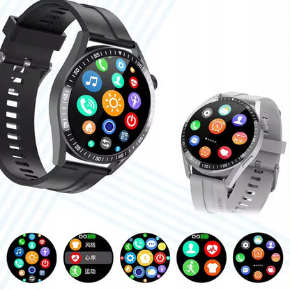 Išmanusis laikrodis Smart-Trend su lietuvišku meniu, skambučiais ir 2 dirželiais