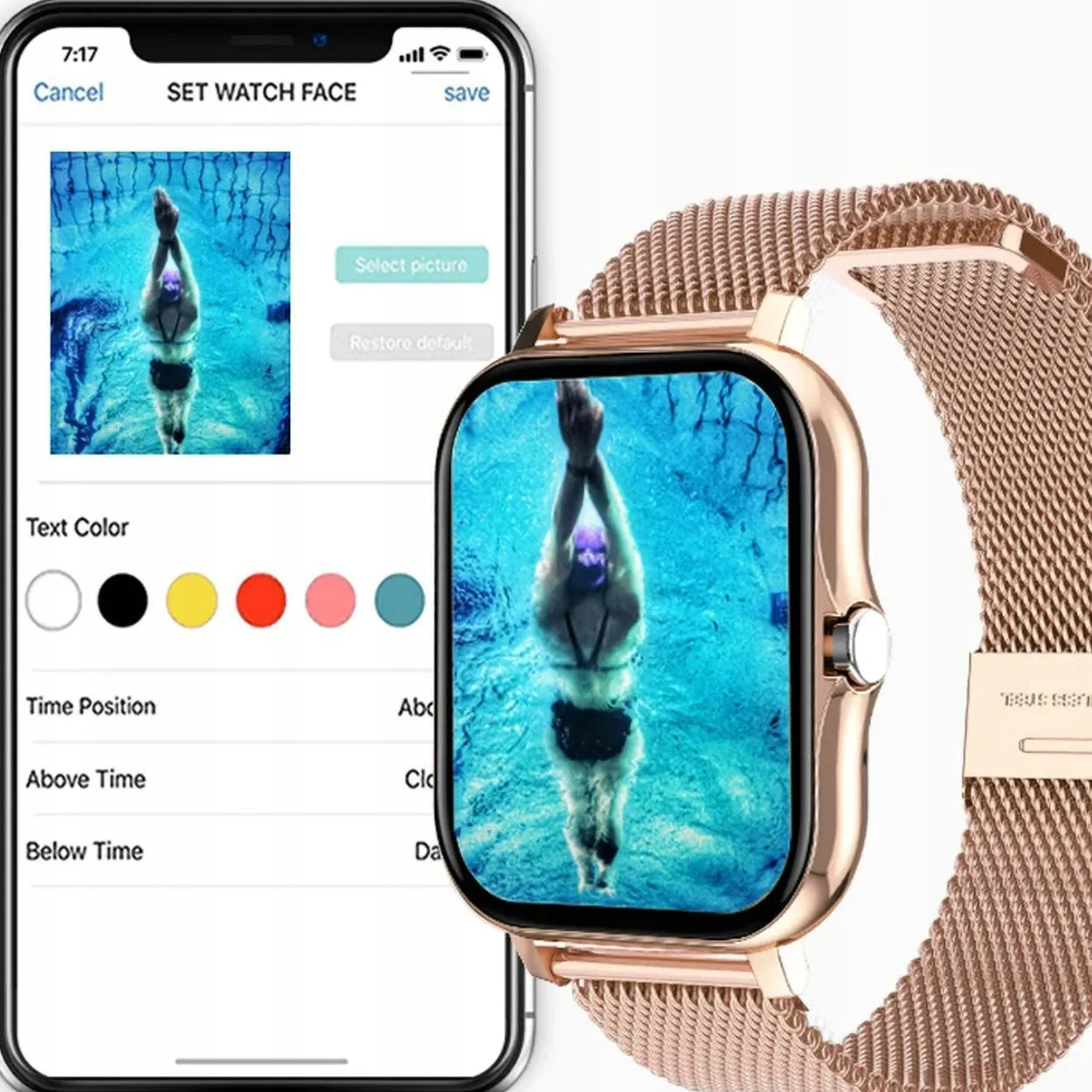 Išmanusis laikrodis Smart-Trend TZ-Y13 su lietuvišku meniu ir skambinimo funkcija