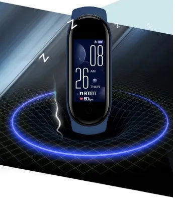 Išmanusis laikrodis SMARTBAND pulsometras / žingsniamatis