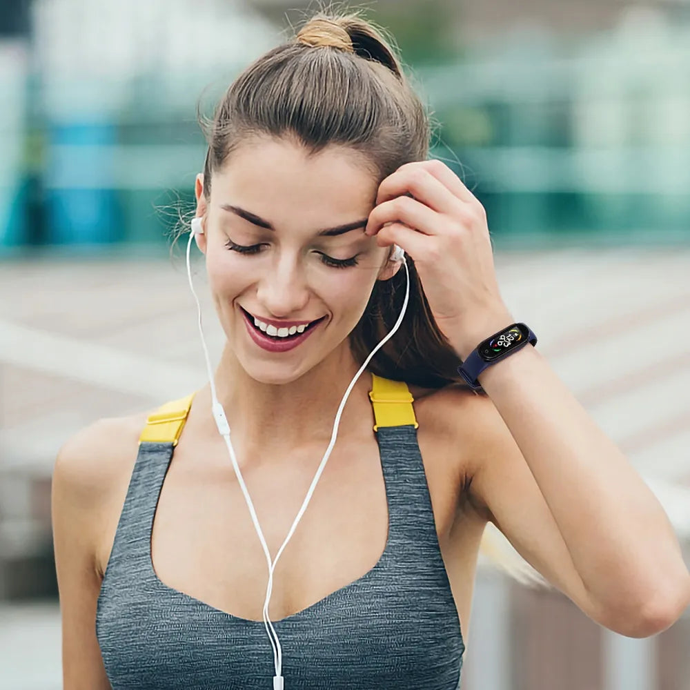 Išmanusis laikrodis SMARTBAND pulsometras / žingsniamatis