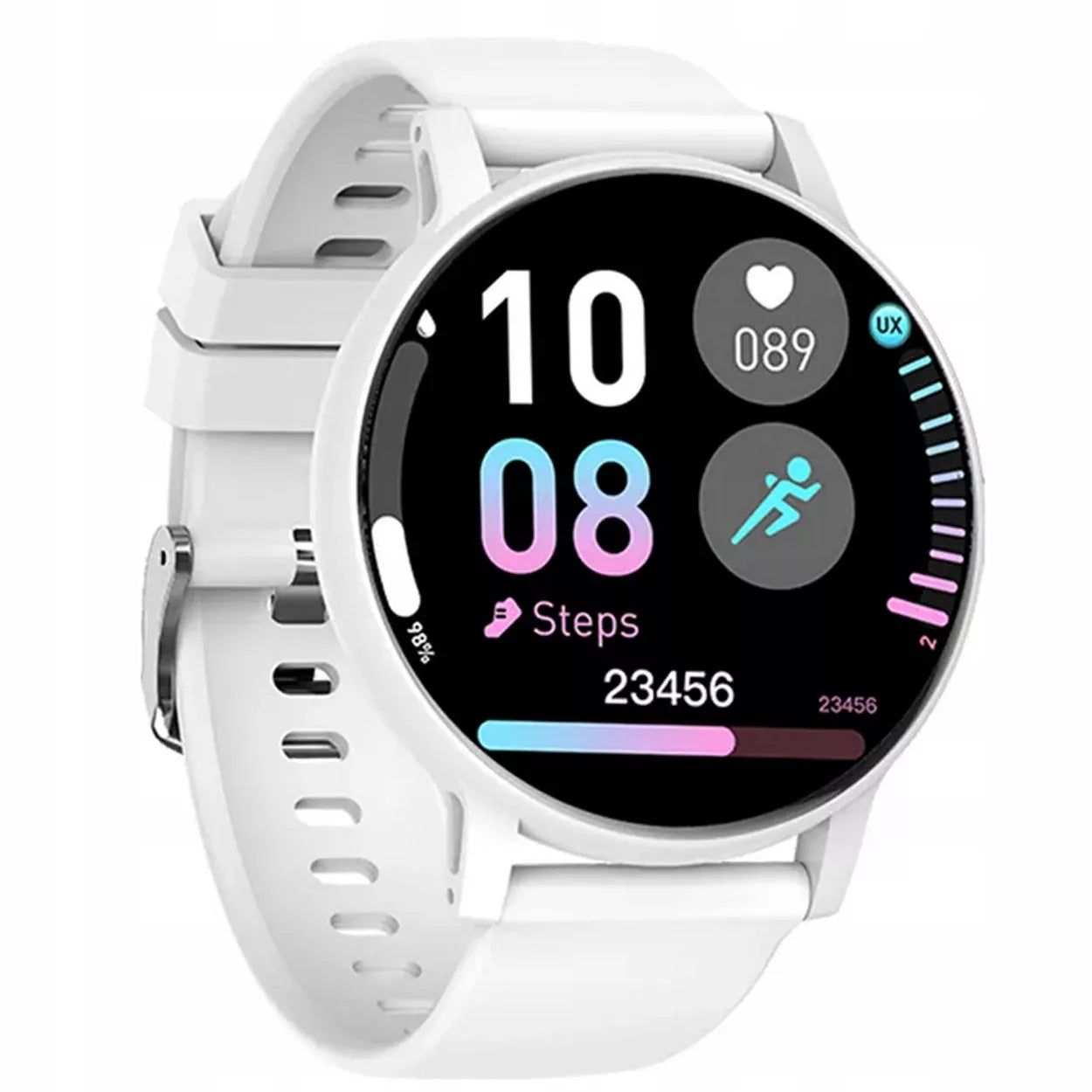 Išmanusis laikrodis Smartwatch su lietuvišku meniu Bluetooth skambučiai sportui moterims ir vyrams