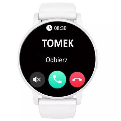 Išmanusis laikrodis Smartwatch su lietuvišku meniu Bluetooth skambučiai sportui moterims ir vyrams