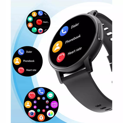 Išmanusis laikrodis Smartwatch su lietuvišku meniu Bluetooth skambučiai sportui moterims ir vyrams