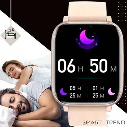 Išmanusis laikrodis su Bluetooth skambučiais – pulsometras, sportas, meniu lietuvių kalba