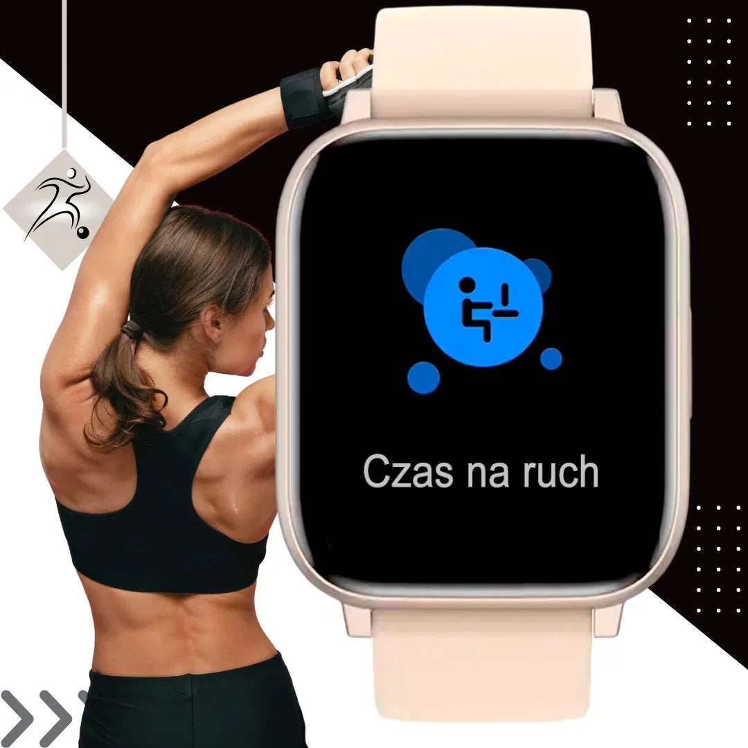 Išmanusis laikrodis su Bluetooth skambučiais – pulsometras, sportas, meniu lietuvių kalba