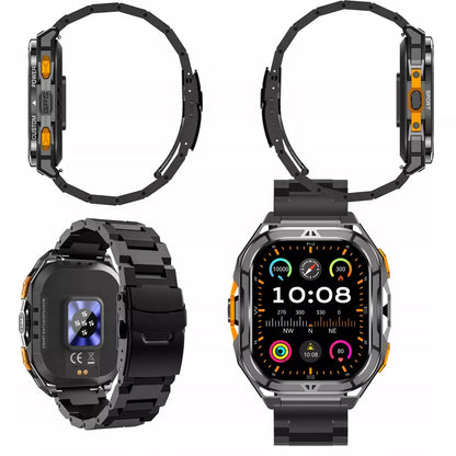 Išmanusis laikrodis vyrams Cubot GT3 AMOLED GPS skambučiai tvirtas karinis