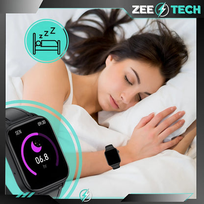 Išmanusis laikrodis vyrams ir moterims „ZeeTech“ su EKG, skambučiais ir gliukozės matavimu