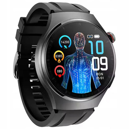 Išmanusis laikrodis vyrams Smart-Trend EKG HRV kūno temperatūros matavimas ir Bluetooth skambučiai