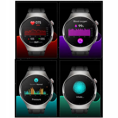 Išmanusis laikrodis vyrams Smart-Trend EKG HRV kūno temperatūros matavimas ir Bluetooth skambučiai