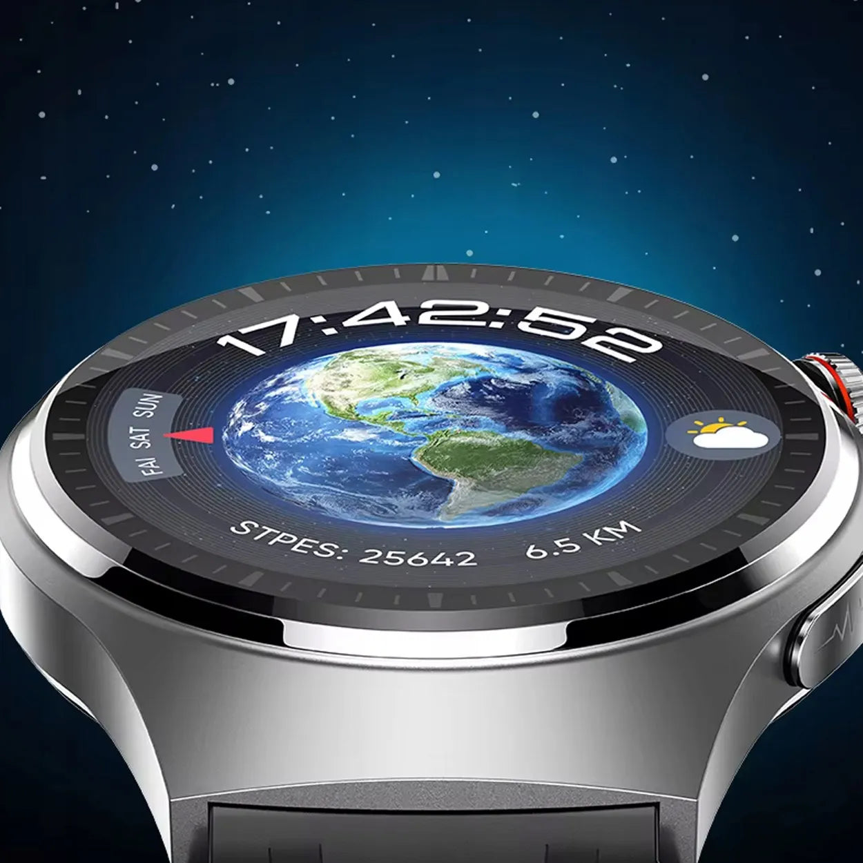 Išmanusis laikrodis vyrams Smart-Trend EKG HRV kūno temperatūros matavimas ir Bluetooth skambučiai
