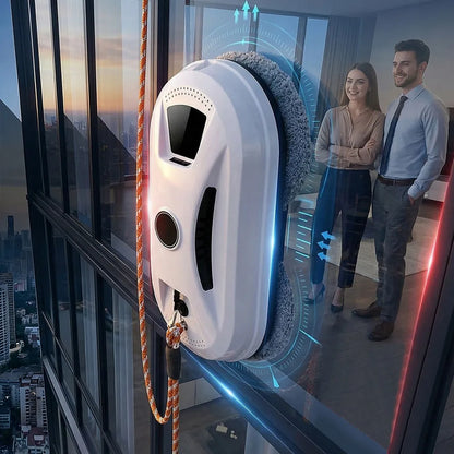Išmanusis langų, stiklų ir veidrodžių valymo robotas, automatinis ploviklis