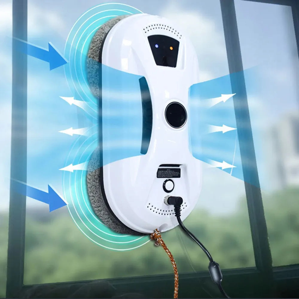 Išmanusis langų, stiklų ir veidrodžių valymo robotas, automatinis ploviklis