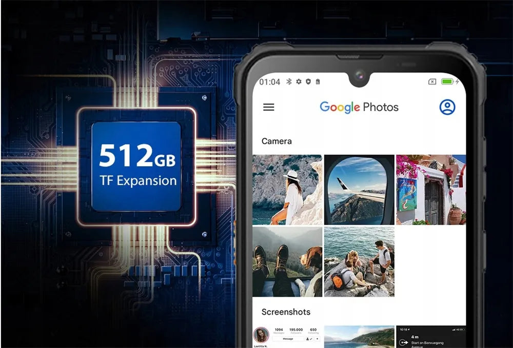 Išmanusis telefonas BLACKVIEW BV5300 Pro 4/64 GB oranžinis