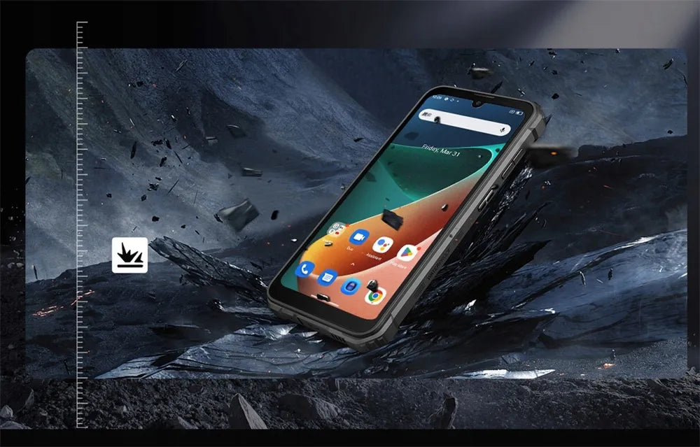 Išmanusis telefonas BLACKVIEW BV5300 Pro 4/64 GB oranžinis