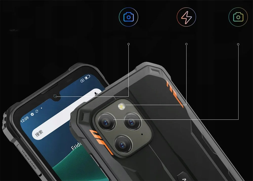 Išmanusis telefonas BLACKVIEW BV5300 Pro 4/64 GB oranžinis
