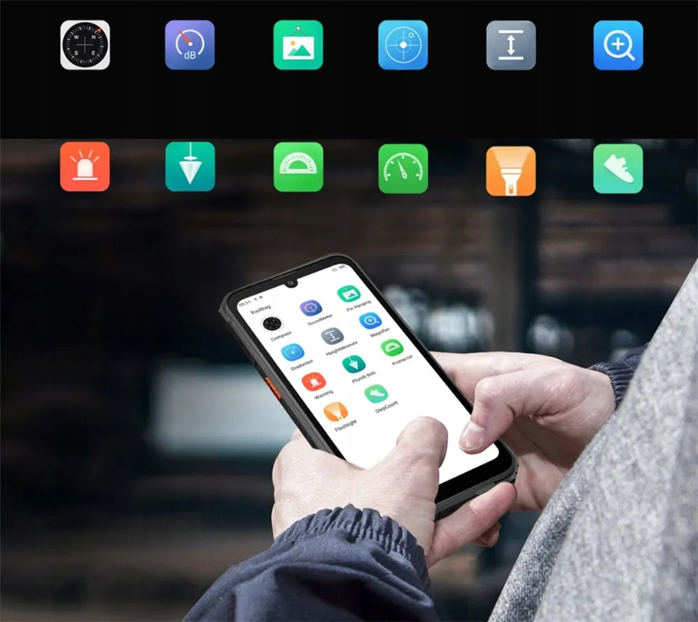 Išmanusis telefonas BLACKVIEW BV5300 Pro 4/64 GB oranžinis