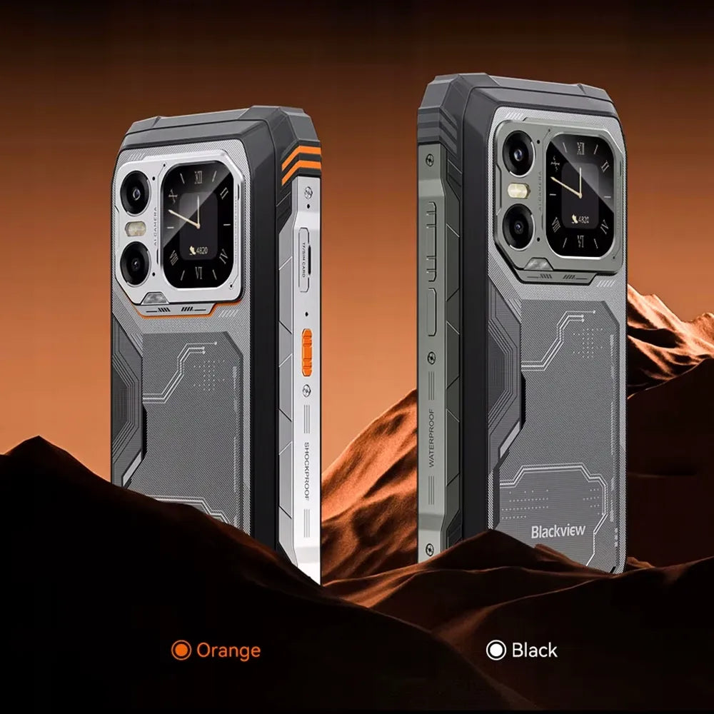 Išmanusis telefonas BLACKVIEW XPLORE 1, 12/256 GB, 20000 mAh, oranžinis