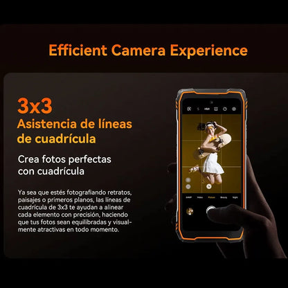 Išmanusis telefonas BLACKVIEW XPLORE 1, 12/256 GB, 20000 mAh, oranžinis