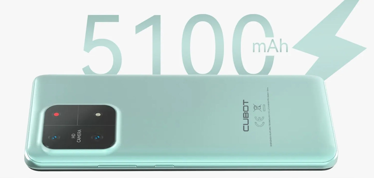 Išmanusis telefonas CUBOT A1 8/128 GB (su dėklu ir ekrano plėvele)