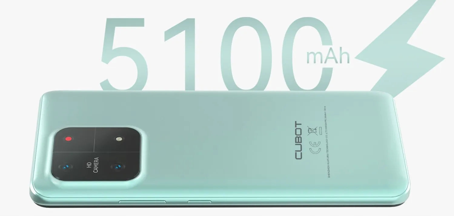 Išmanusis telefonas CUBOT A1 8/128 GB (su dėklu ir ekrano plėvele)