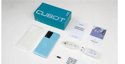 Išmanusis telefonas CUBOT A10 12/128GB (dėklas + plėvelė)
