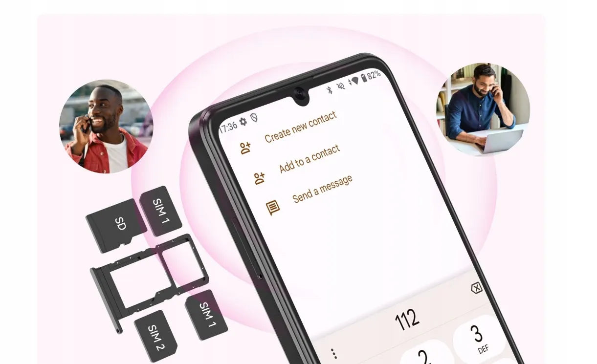 Išmanusis telefonas CUBOT A30 6,74" 16/128GB DUAL SIM LTE ANDROID 14 + DĖKLA + PLĖVELĖ