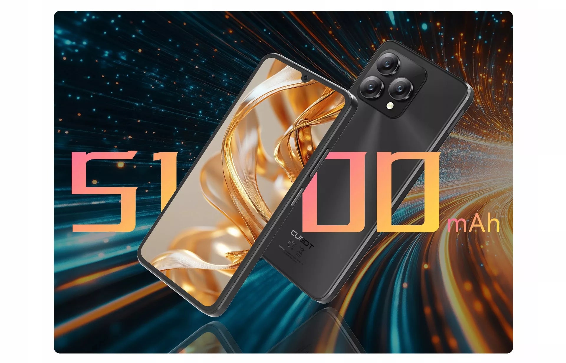 Išmanusis telefonas Cubot A40 12/256GB NFC Dual SIM Android 15 6.88"
