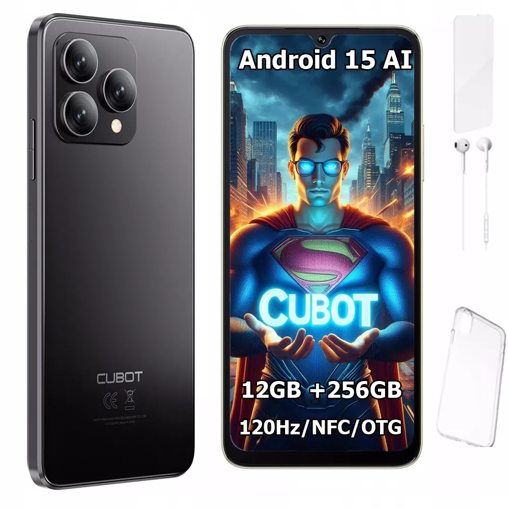 Išmanusis telefonas Cubot A40 12/256GB NFC Dual SIM Android 15 6.88"