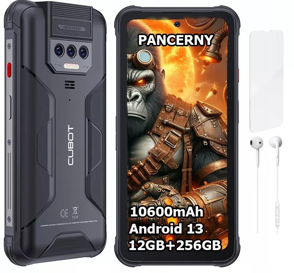 Išmanusis telefonas CUBOT King Kong 8 12/256 GB TVIRTAS NFC PROŽEKTORIUS DUAL SIM