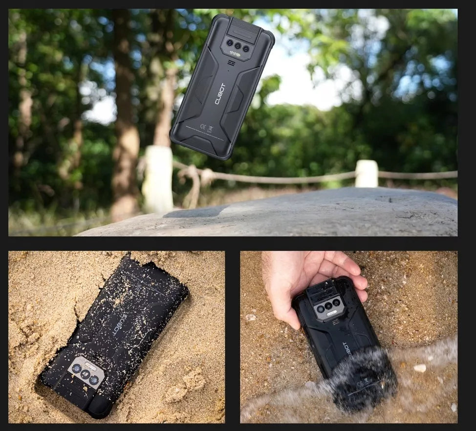 Išmanusis telefonas CUBOT King Kong 8 12/256 GB TVIRTAS NFC PROŽEKTORIUS DUAL SIM