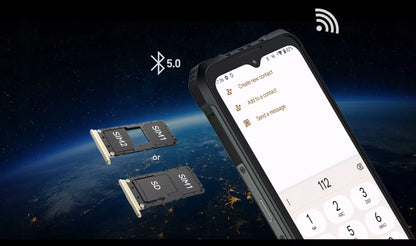 Išmanusis telefonas Cubot King Kong Ace 2 6GB/128GB NFC Dual SIM 4G 6.58" žalias