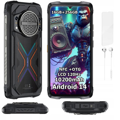 Išmanusis telefonas CUBOT KING KONG Power 3 16/256GB DUAL apsaugotas IP69K MILITARY