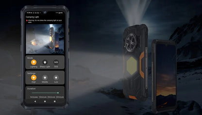 Išmanusis telefonas CUBOT KING KONG Power 5 6/128GB DUAL NFC, tvirtas, atsparus smūgiams