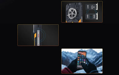 Išmanusis telefonas CUBOT KING KONG Power 5 6/128GB DUAL NFC, tvirtas, atsparus smūgiams