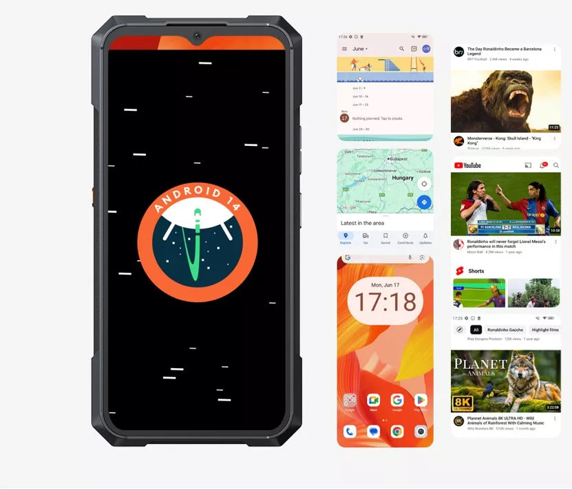Išmanusis telefonas CUBOT KING KONG X 32/512GB NFC DUAL 5G atsparus IP69K MILITARY
